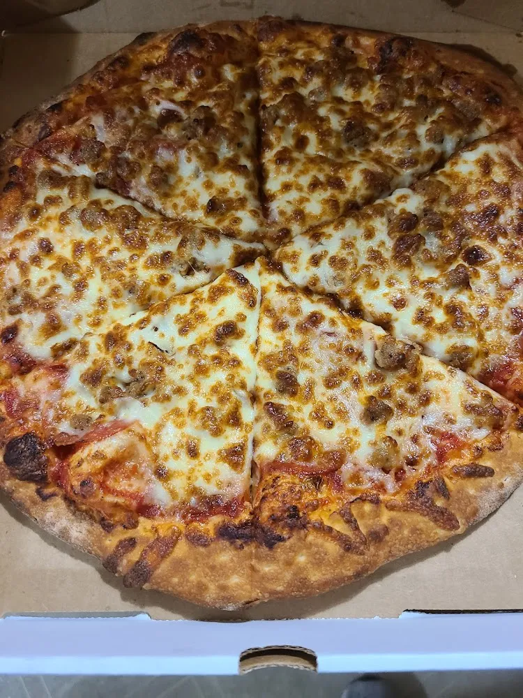 Pepperoni and Sausage Pizza
